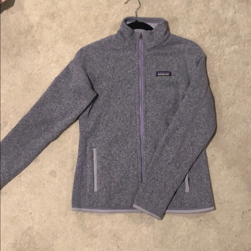 Lavender Patagonia Full Zip Jacket
